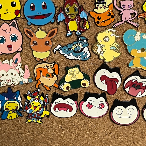 Pokemon Charmander Squirtle Pin Choice Pins Charizard Streetwear Hats Hat Brooch - Picture 8 of 12